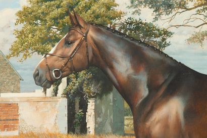 Akos SZABO (1936)
Cheval
Peinture sur toile...