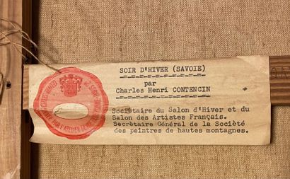 Charles-Henri CONTENCIN (Paris 1899- Eaubonne...