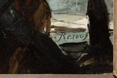 Émile RENOUF (Paris 1845 - Le Havre 1894)
Pêcheur...