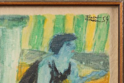 Fikret MOUALLA (1903-1967)
Deux femmes au...