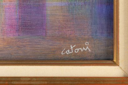 Cato CATONI (1929-2018)
Chevalier
Huile sur...