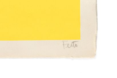 Luis FEITO (né en 1929)
Sans titre
Sérigraphie...