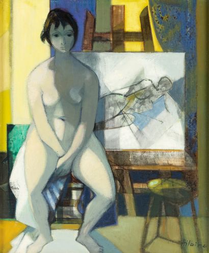 Camille HILAIRE (1916-2004)
La pose
Huile...