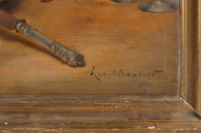 Raoul BOUDIER (1858-c.1925)
Nature morte...