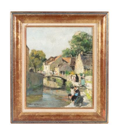 Jules-René HERVE (1887-1981)
Lavandière dans...