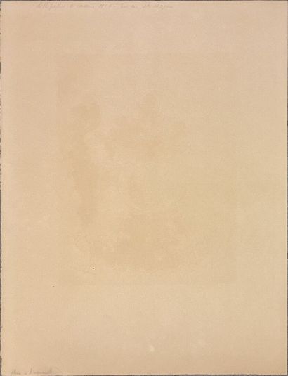 Georges BRAQUE (1882-1963) 
Fleurs à l'aquarelle,...