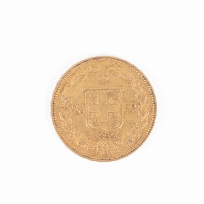 1 monnaie en or: 20 F Suisse 1894B
