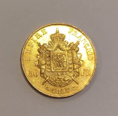 1 gold coin: 50 FF 1857 A