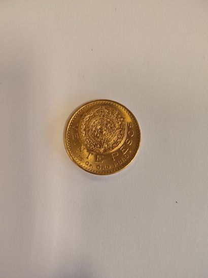 1 monnaie en or : veinte pesos - 1959