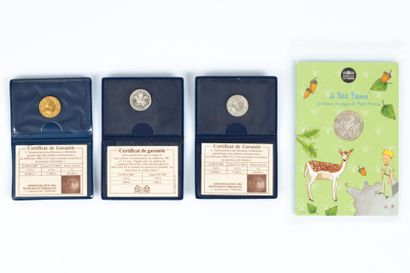3 médailles: Charles de Gaulle 1980 (éd....