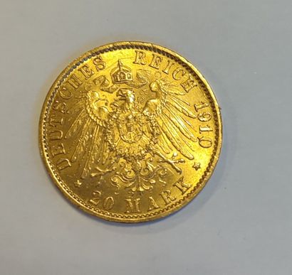 1 gold coin: 20 mark Prussia 1910