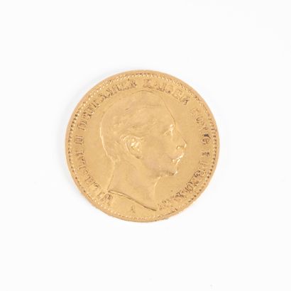 1 monnaie en or: 20 mark Prusse 1899