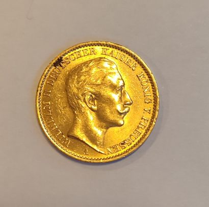 1 gold coin: 20 mark Prussia 1910