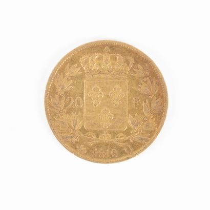 1 monnaie en or: 20 FF 1819Q