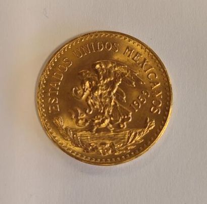 1 monnaie en or : veinte pesos - 1959