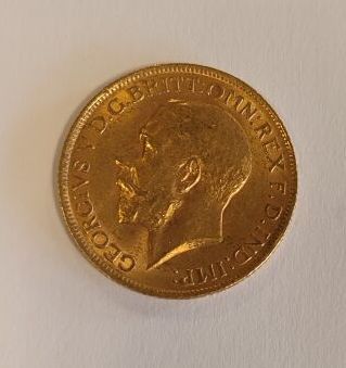 1 gold coin: Sovereign Edward VII 1912