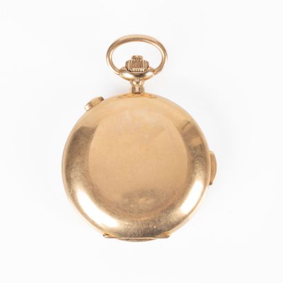 VOLTA. Montre savonnette en or, mouvement...