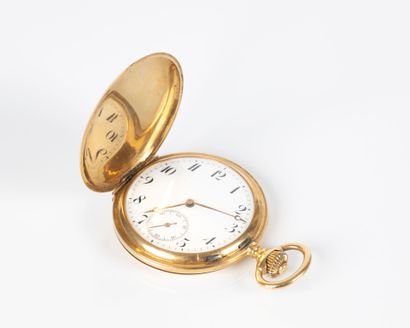 LE COULTRE & Cie. Montre savonnette en or,...