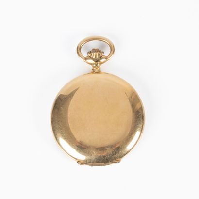 LE COULTRE & Cie. Montre savonnette en or,...