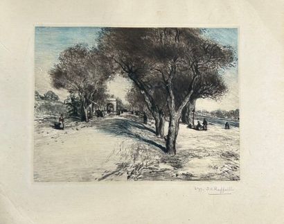 Jean-François RAFFAELLI (1850 - 1924)
Alley...