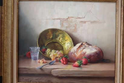 CHAILLOUX Robert (1913-2006). Nature morte...