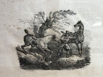 After Carle Vernet (1758 - 1836)
Riders
Two...