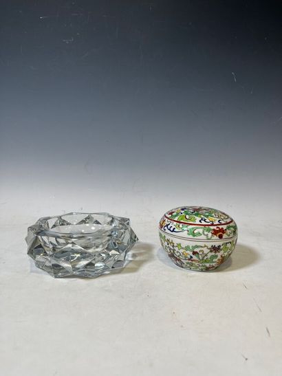 Baccarat crystal pocket organizer
 20 x 7...