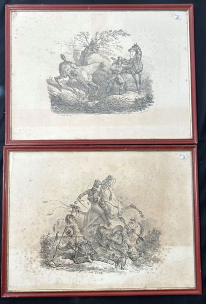 After Carle Vernet (1758 - 1836)
Riders
Two...