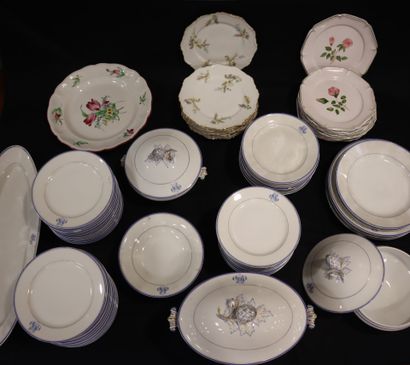 PARIS PORCELAIN. 
Service set comprising...