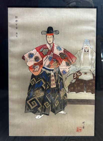 JAPAN, 19th century
Tsukioka Kogyo (1869-1927)
2...