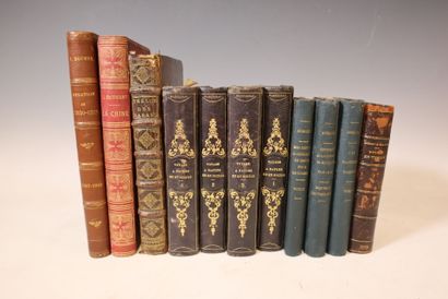 [History and travel]. Lot comprising 11 works...