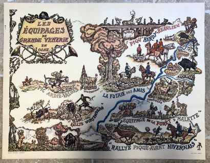 Les équipages de grande vénerie en Oise....