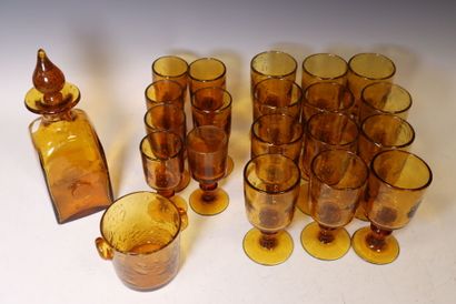 BIOT 
Set of glasses in brown smoked glass
12...