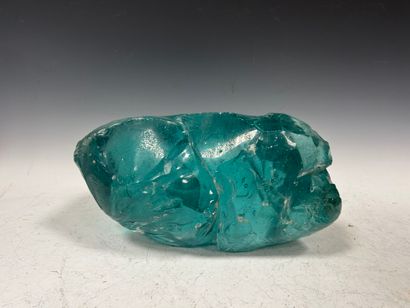 Important fragment de cristal de roche de...