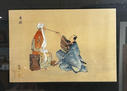 JAPAN, 19th century
Tsukioka Kogyo (1869-1927)
2...