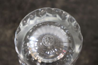 BACCARAT, SPEAR model
Five water glasses...