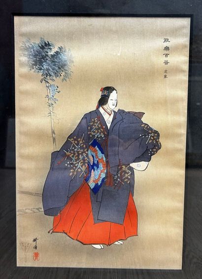 JAPAN, 19th century
Tsukioka Kogyo (1869-1927)
2...