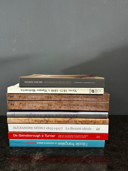 [ART HISTORY] Lot of 9 books: 
- Desseins...