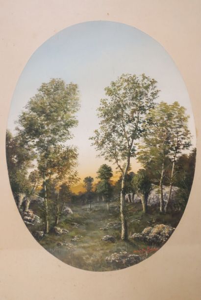 Aristide Benon (1853 - 1924)
 
view of an...