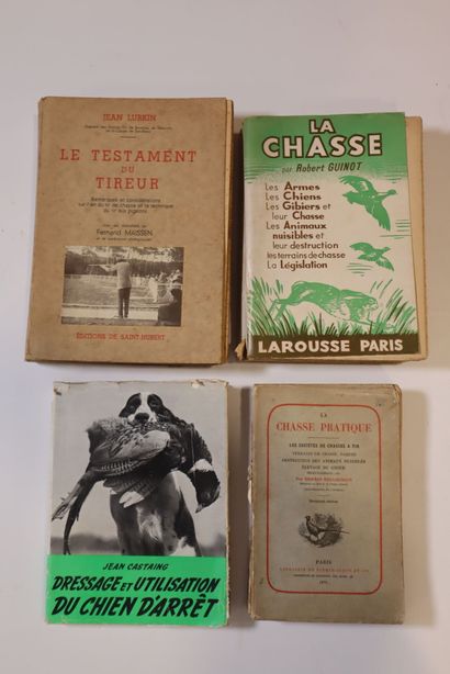 [Hunting]. 4 volumes (accds)

- GUINOT (Robert)....