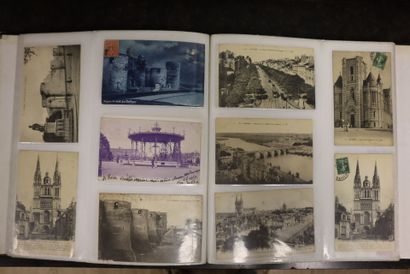 An album of 300 old postcards about Ange...