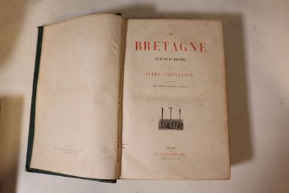 NANTES - BRETAGNE - AUVERGNE. Lot of 7 books...