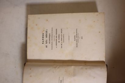 NANTES - BRETAGNE - AUVERGNE. Lot of 7 books...