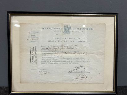 Permission to shoot from September 15, 1809...