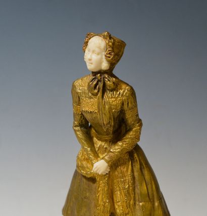 René Paul MARQUET (1875-1939)
elegant
Chryselephantine...