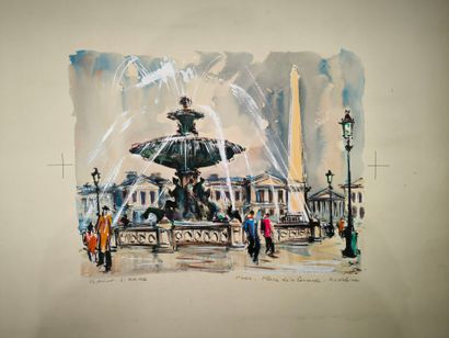 Marius GIRARD (1927-2014). La place de la...