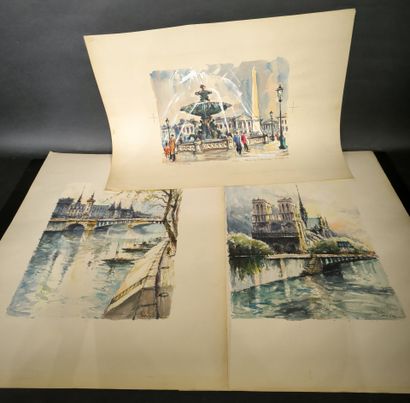 Marius GIRARD (1927-2014). La place de la...