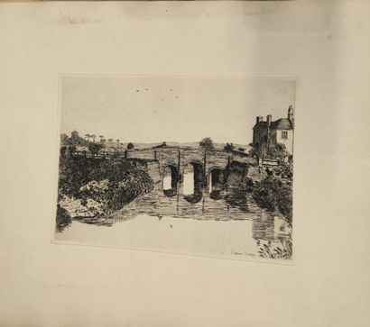 Ensemble de gravures - dimensions diverses
-...
