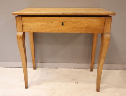 Petite à écrire formant console, en bois...