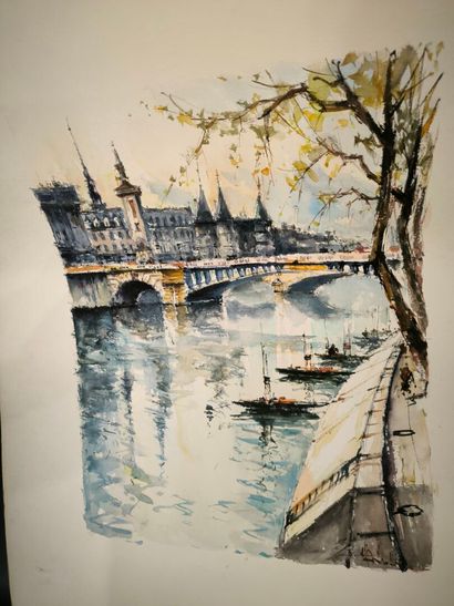 Marius GIRARD (1927-2014). La place de la...